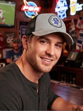 Pabst Blue Ribbon Mesh Snapback Trucker Hat